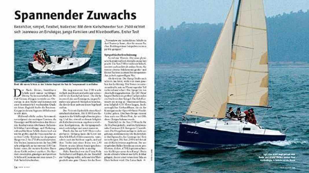 T&T - News: Jeanneau's entry-level ship