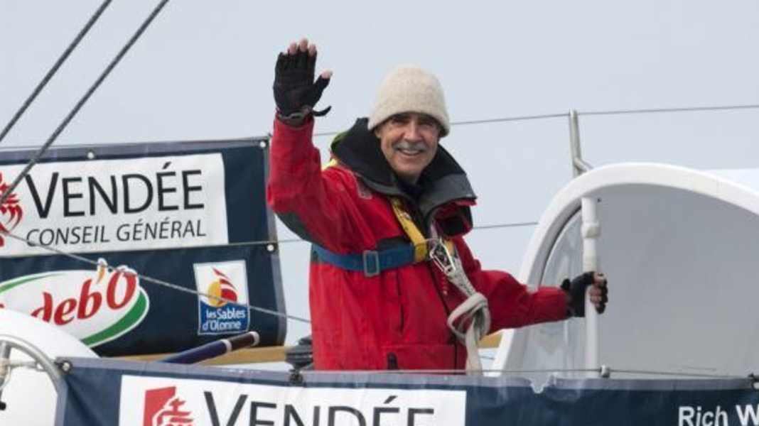 Vendée Globe : Rich Wilson arrive aux Sables d'Olonne