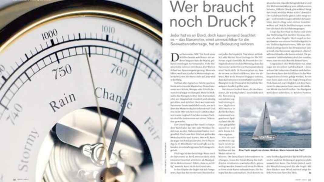 Report: Barometer ohe oder ade?