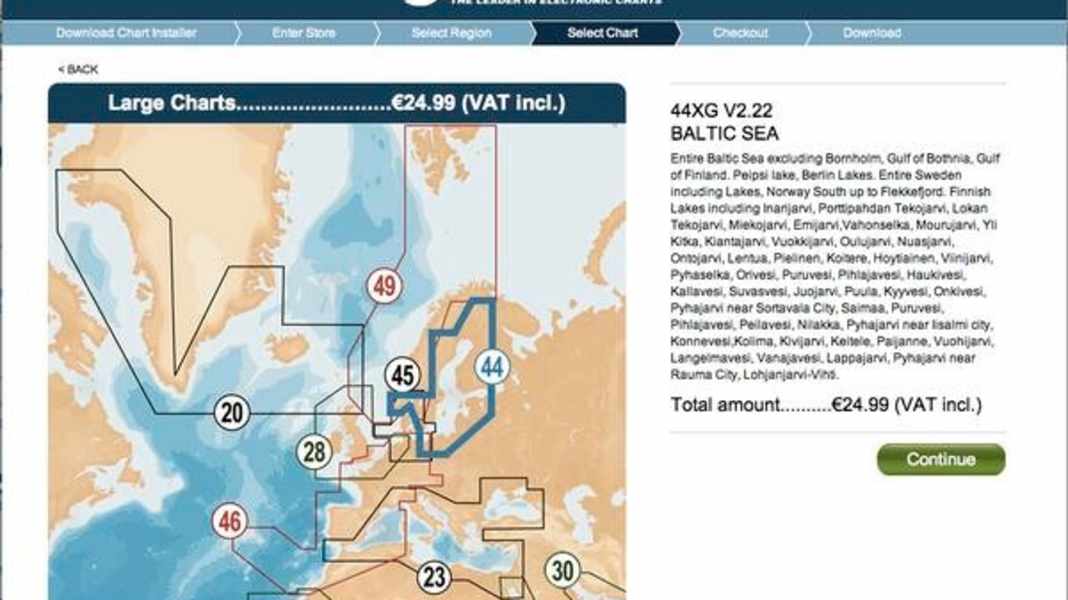 Logiciels : navigation PC bon marché de Navionics