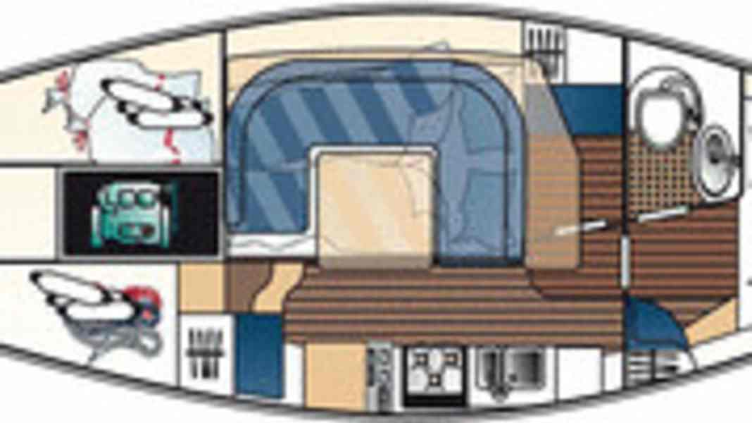 Sirius 32 DS/interior in the 32-foot comparison test, part 1 (issue 13/06): Broad spectrum