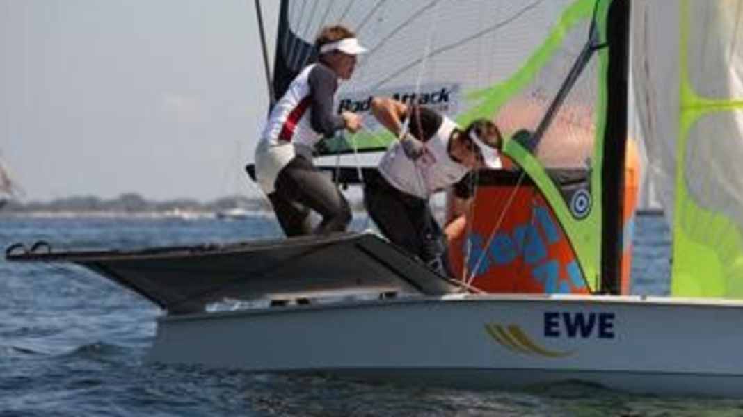 Kieler Woche: Tanto sole, poco vento