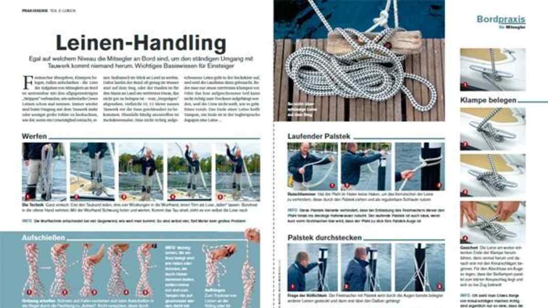 Pratique à bord pour les co-navigateurs : le bon maniement des amarres