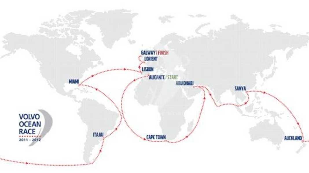 Volvo Ocean Race : Auckland est l'arrivée de la quatrième étape
