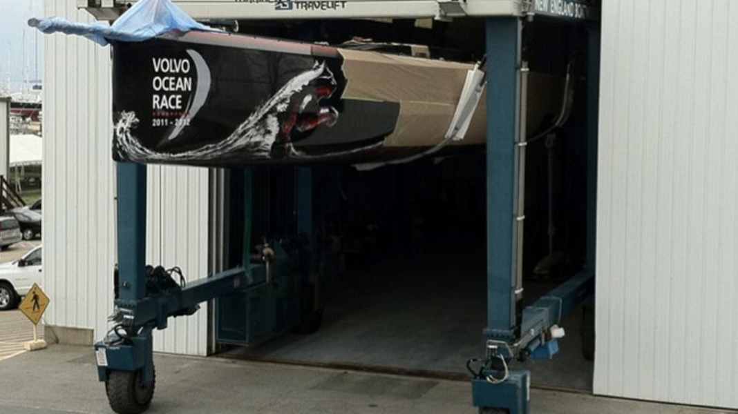 Volvo Ocean Race: New sled for PUMA Ocean Racing