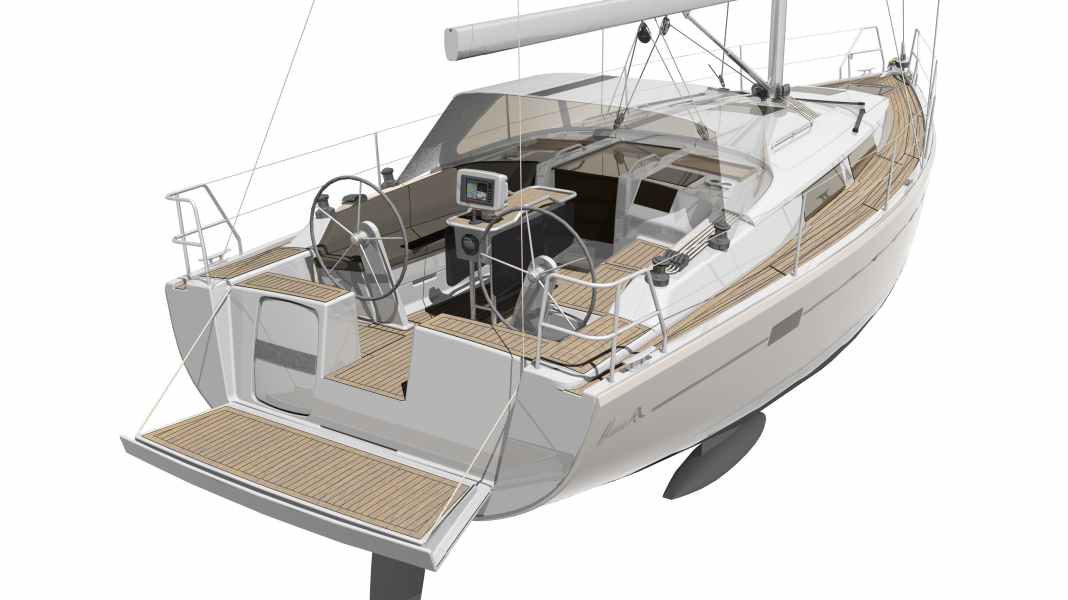 Hanse 385: più volume, più comfort