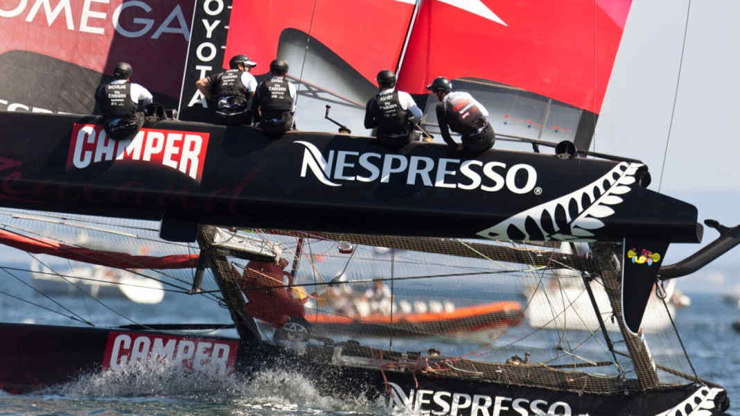 America's Cup : les Kiwis s'imposent à nouveau en ouverture de la Coupe