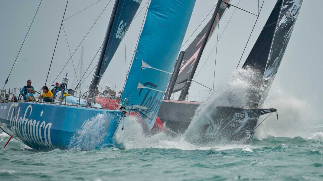 Volvo Ocean Race: Gebläse bringt Stotter-Start