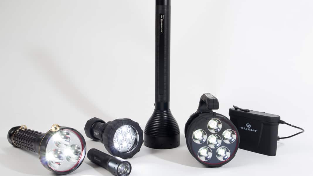 LED searchlights: lots of light for little power