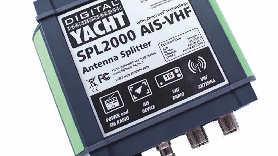 AIS splitter: AIS, VHF and radio via one antenna