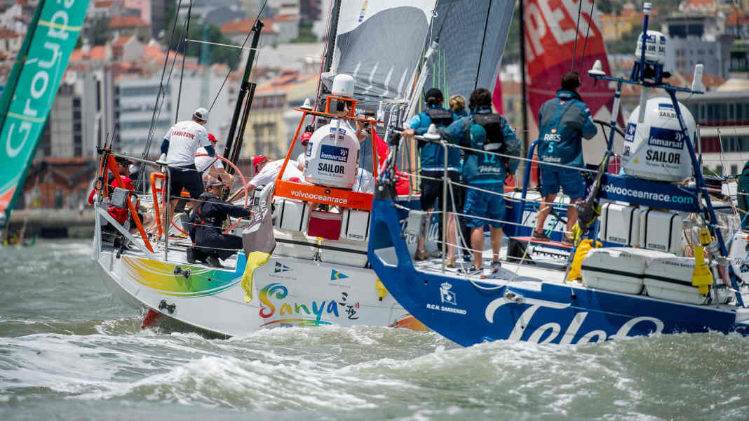 Volvo Ocean Race: Im Sprint nach Frankreich