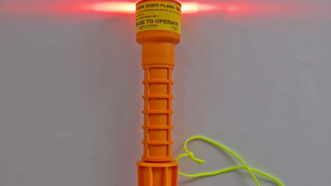Seenotsignalmittel: Odeo Flare – die Laserfackel