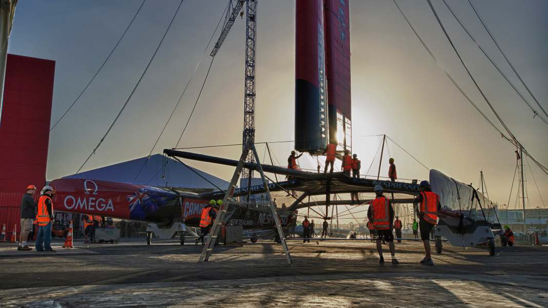 America's Cup: Neuseeland komplettiert ersten Kat