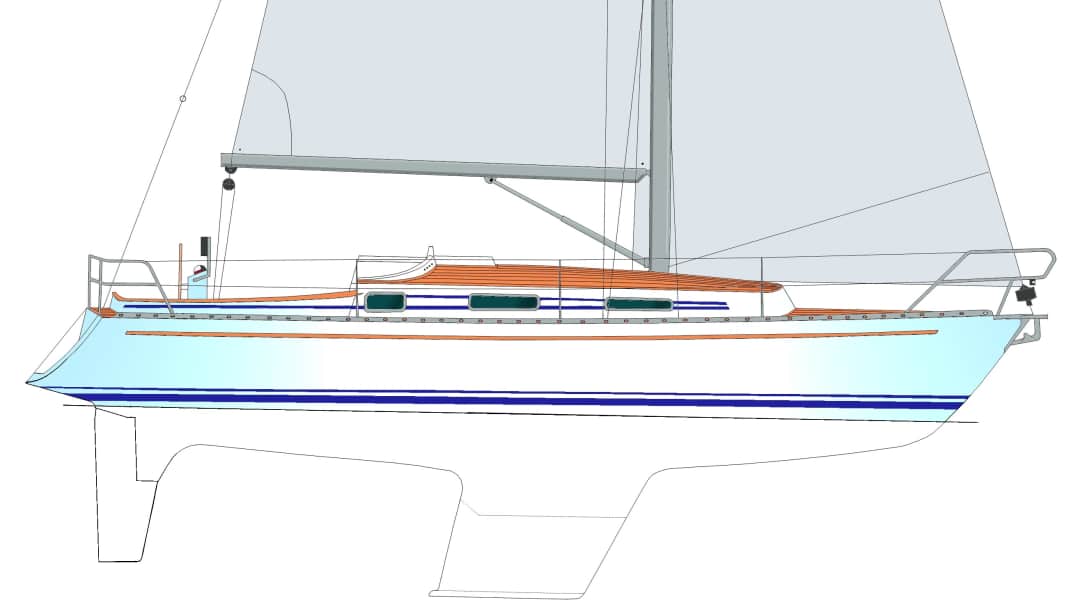Nordborg 34: Fine Danish cruising yacht