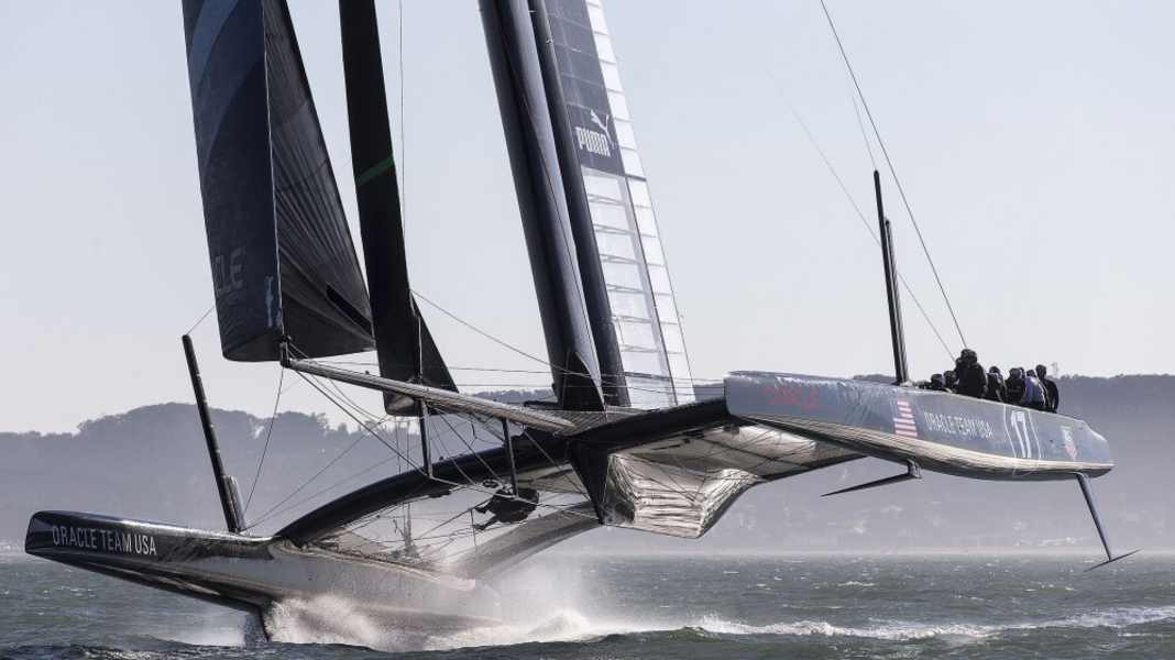 America's Cup: Tragflügeltest für Oracles AC72