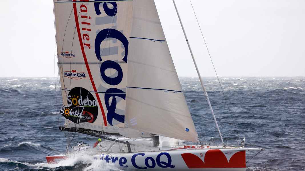 Vendée Globe: Keel failure on "Maitre Coq"