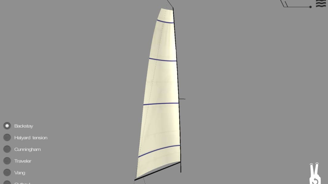 New trimming app: playfully trim sails