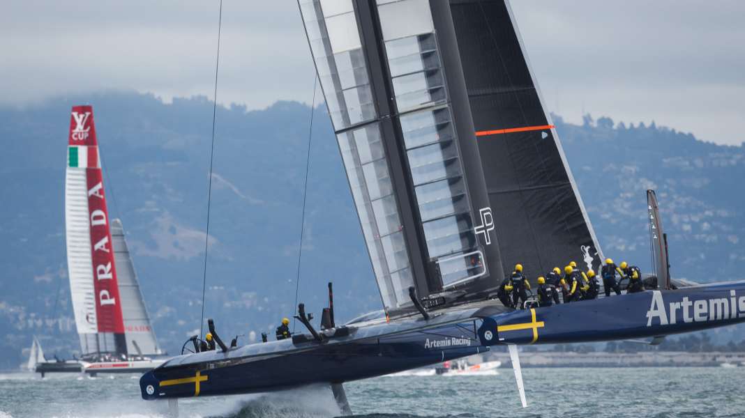 America’s Cup: Artemis im Leichtwind chancenlos