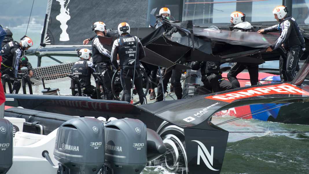 America's Cup: "Lasst uns höllisch hoffen"