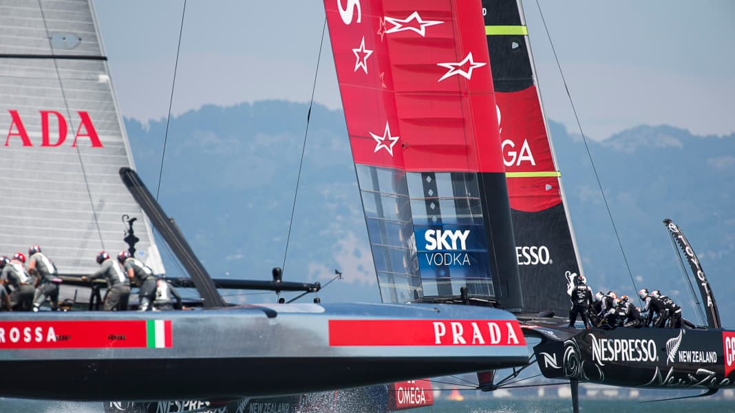 America's Cup: New Zealand is now picking up steam