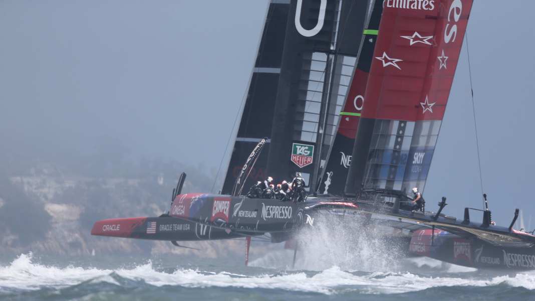America's Cup: Spithills Kreuz mit den "Kiwis"
