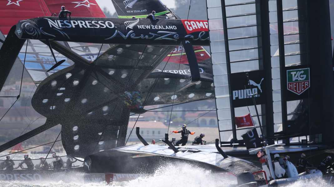 America's Cup: Für fünf Sekunden am Abgrund