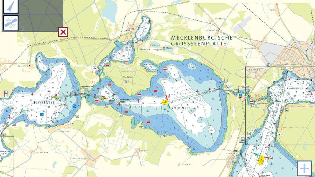 Navigation: New nautical charts for water sports enthusiasts