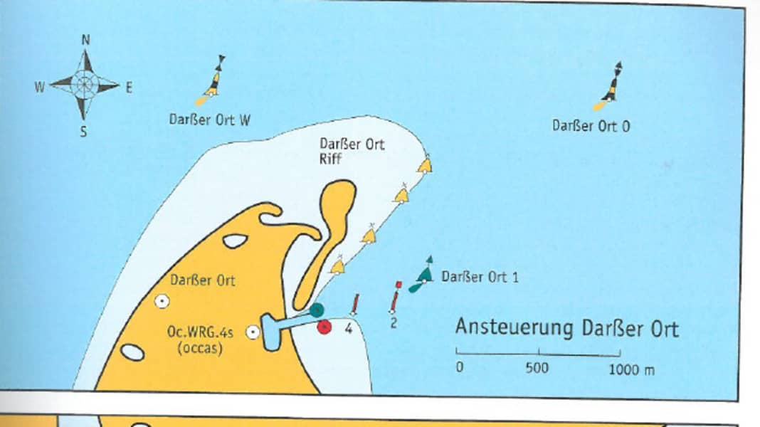 Baltic Sea: Caution when calling at Darßer Ort