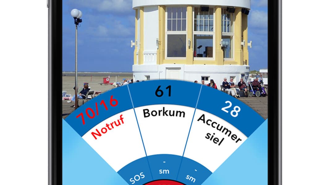 Radio maritime pour iPhone : De Borkum aux Bermudes : DP07 comme application