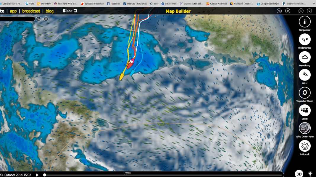 Volvo Ocean Race: finalmente! Anche lui presente come spettatore