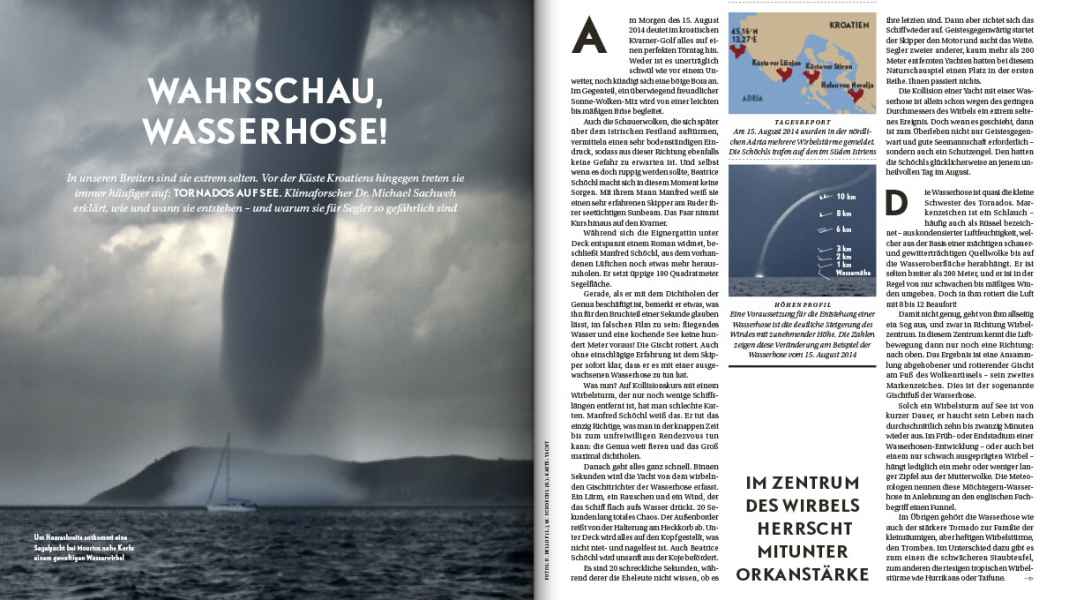 Météo : de dangereuses tornades au-dessus de l'Adriatique