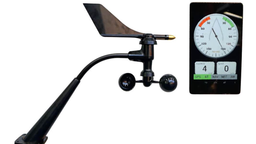 Electronics: Wind display on the smartphone