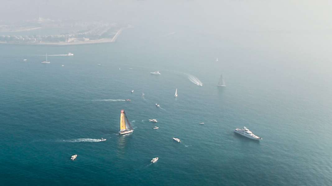 Volvo Ocean Race : Team Abu Dhabi part avec une longueur d'avance