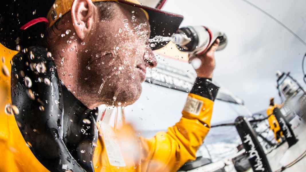 Volvo Ocean Race: Drinking on Dongfeng again