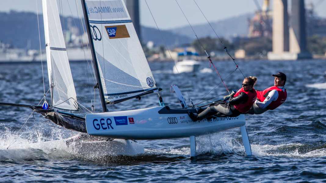Rio test regatta: The "Wonder Kids" were just one point short