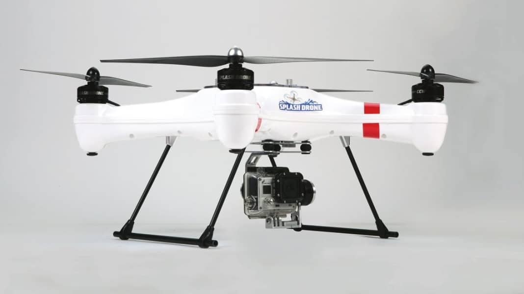 Splash Drone: Flying companion for sailors
