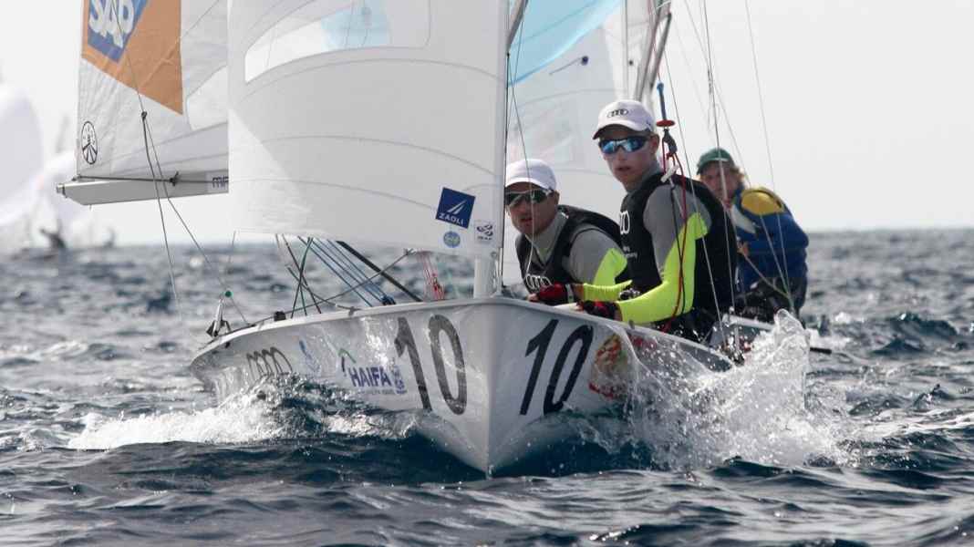 Championnat du monde de 470 : les équipages allemands à portée de médaille