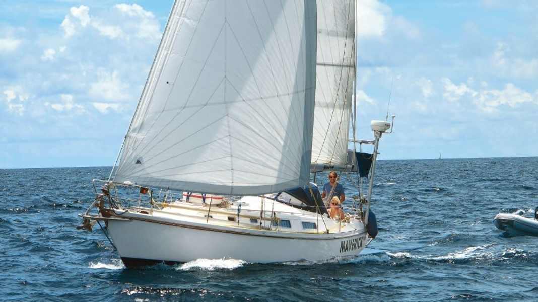 Rolling home: "Maverick": Cruising like a square-rigged sailor
