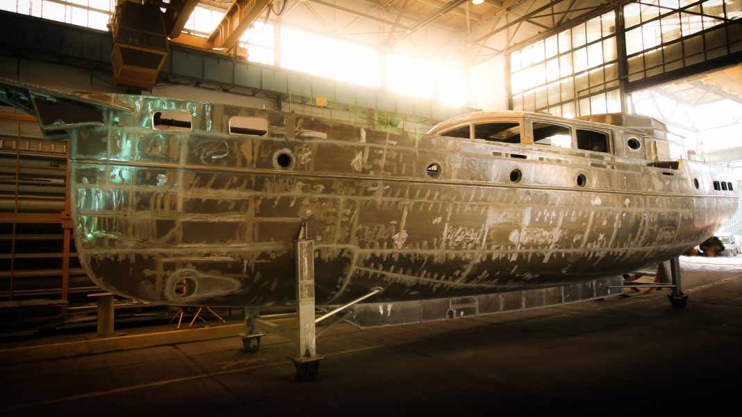 Boatbuilding: New shipyard: even more aluminium