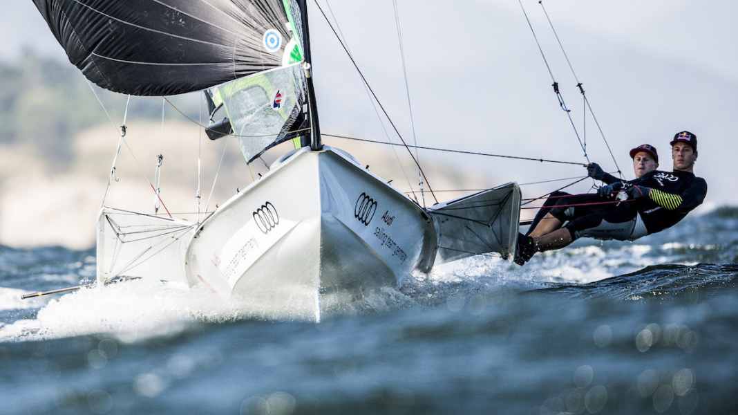 Olympic sailing: Bow to bow in the gold fleet thriller