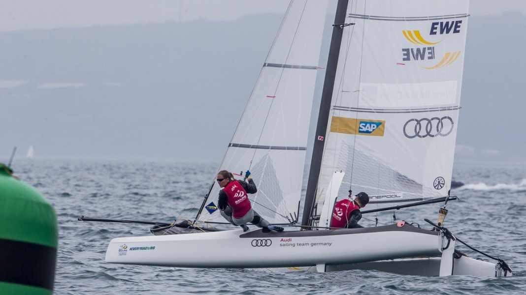 Vela olimpica: pressione al massimo
