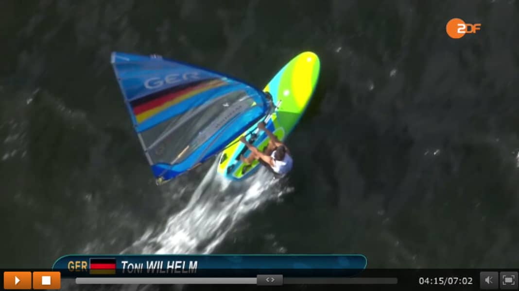 Olympic sailing: pumping until your arms burn