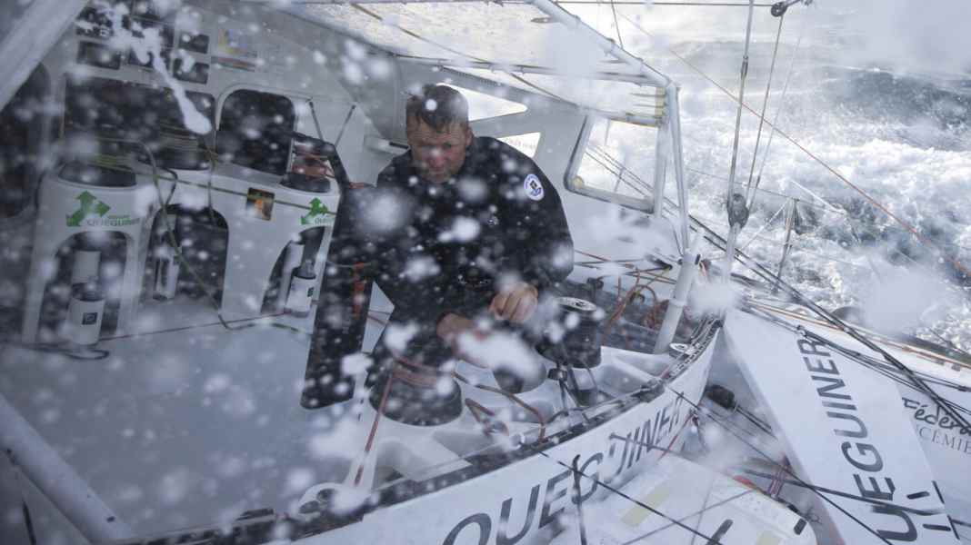 Vendée Globe: Beidrehen für den Monster-Sturm
