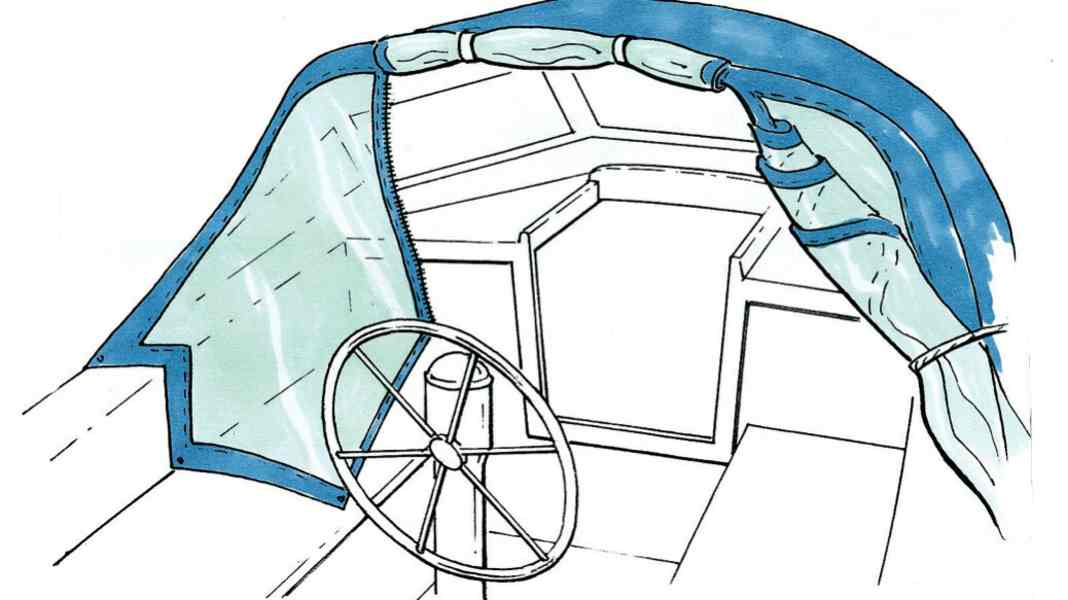 Reader tip of the week: Rainy weather finish for the sprayhood