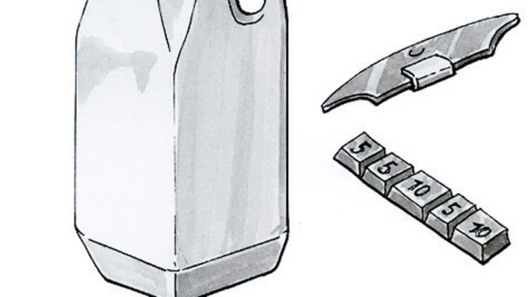 Reader tip of the week: Simple riding weight from household remedies