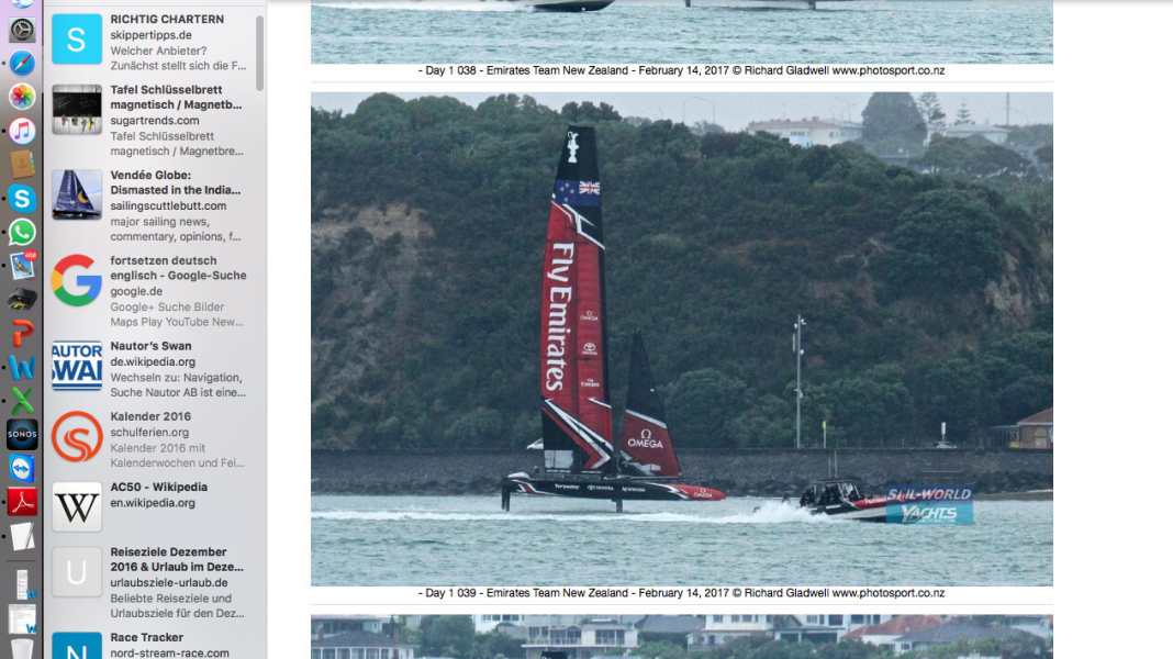Coppa America: colpo di stato dei Kiwi: in bicicletta verso la vittoria della Coppa?