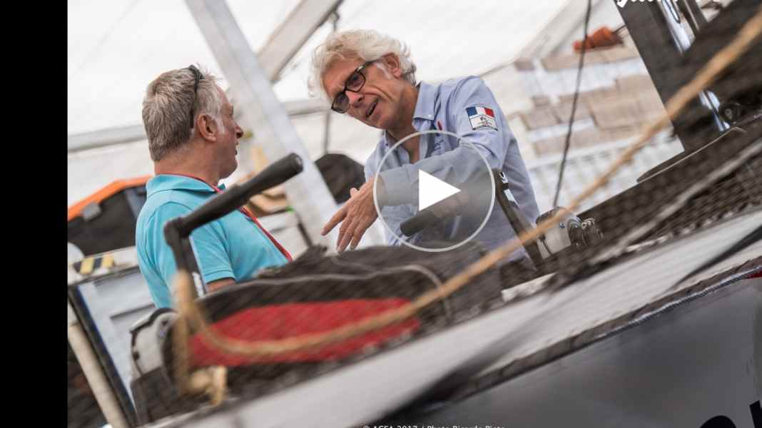 America's Cup : "Nous sommes rapides !" Interview du constructeur Martin Fischer