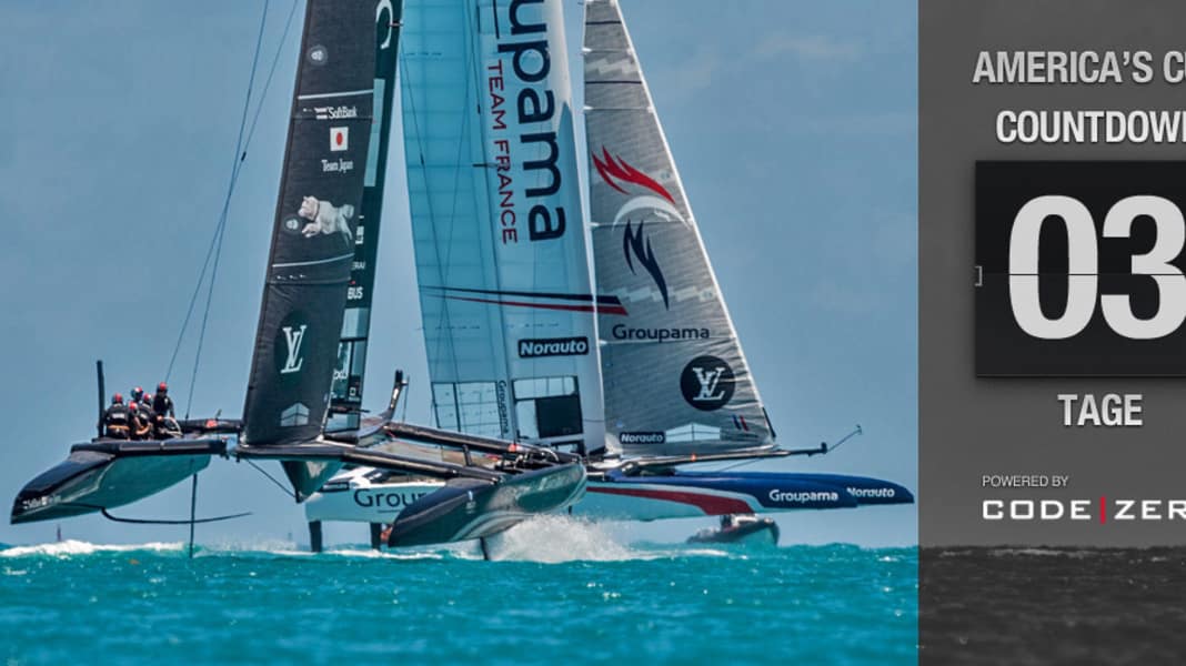 America's Cup : Tactique et vent : la stratégie de course étonnante