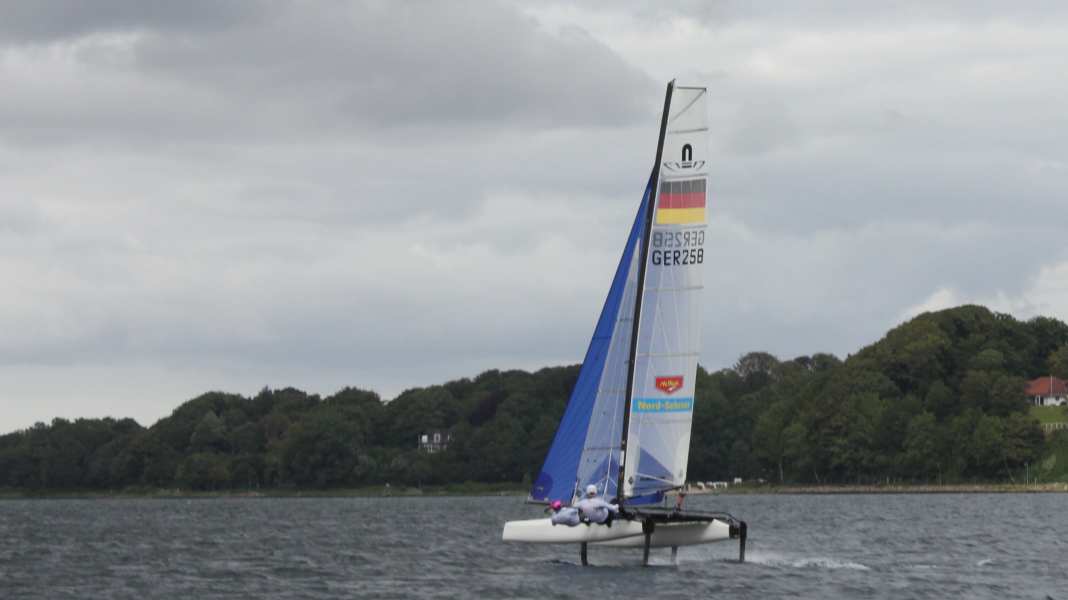Voile olympique : beaucoup de plaisir à faire du foil : Voler avec la nouvelle Nacra 17 !