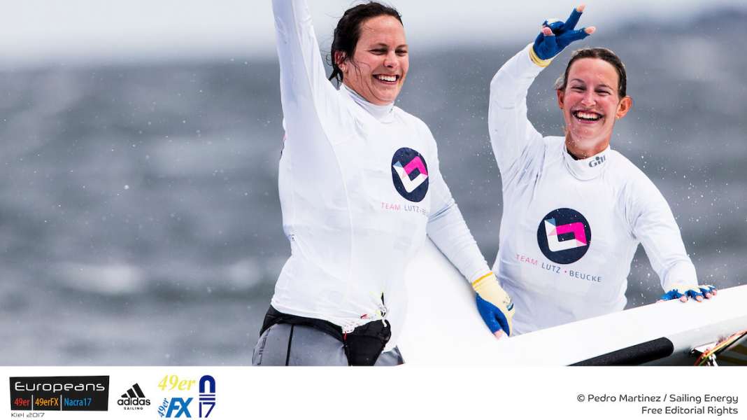 EM 49erFX, 49er, Nacra17: Königinnen der Kenter-Schlacht vor Kiel